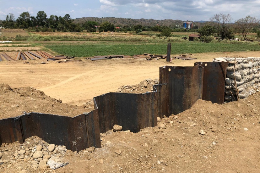 SHZ Sheet Pile Installation