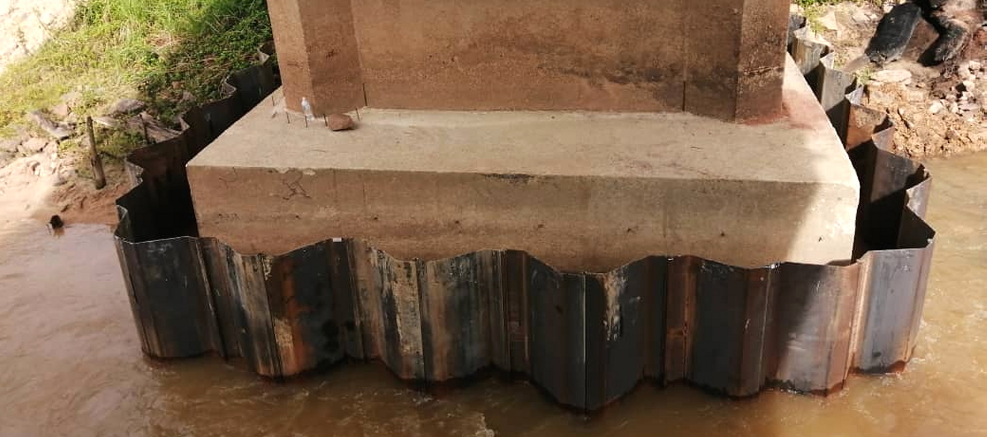 Bridge Pilecap Protection Works JKR
